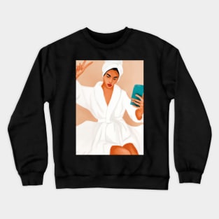 Bath Women Peace Crewneck Sweatshirt